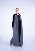 Grey Wool Abaya