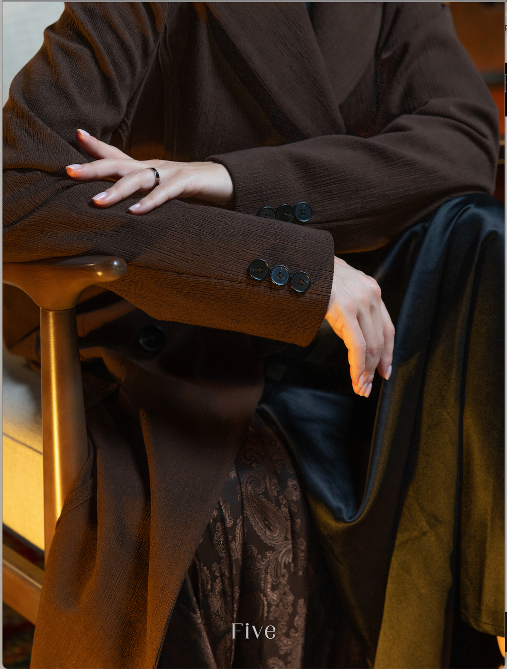Etro Brown Abaya