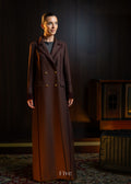Etro Maroon Wool Abaya