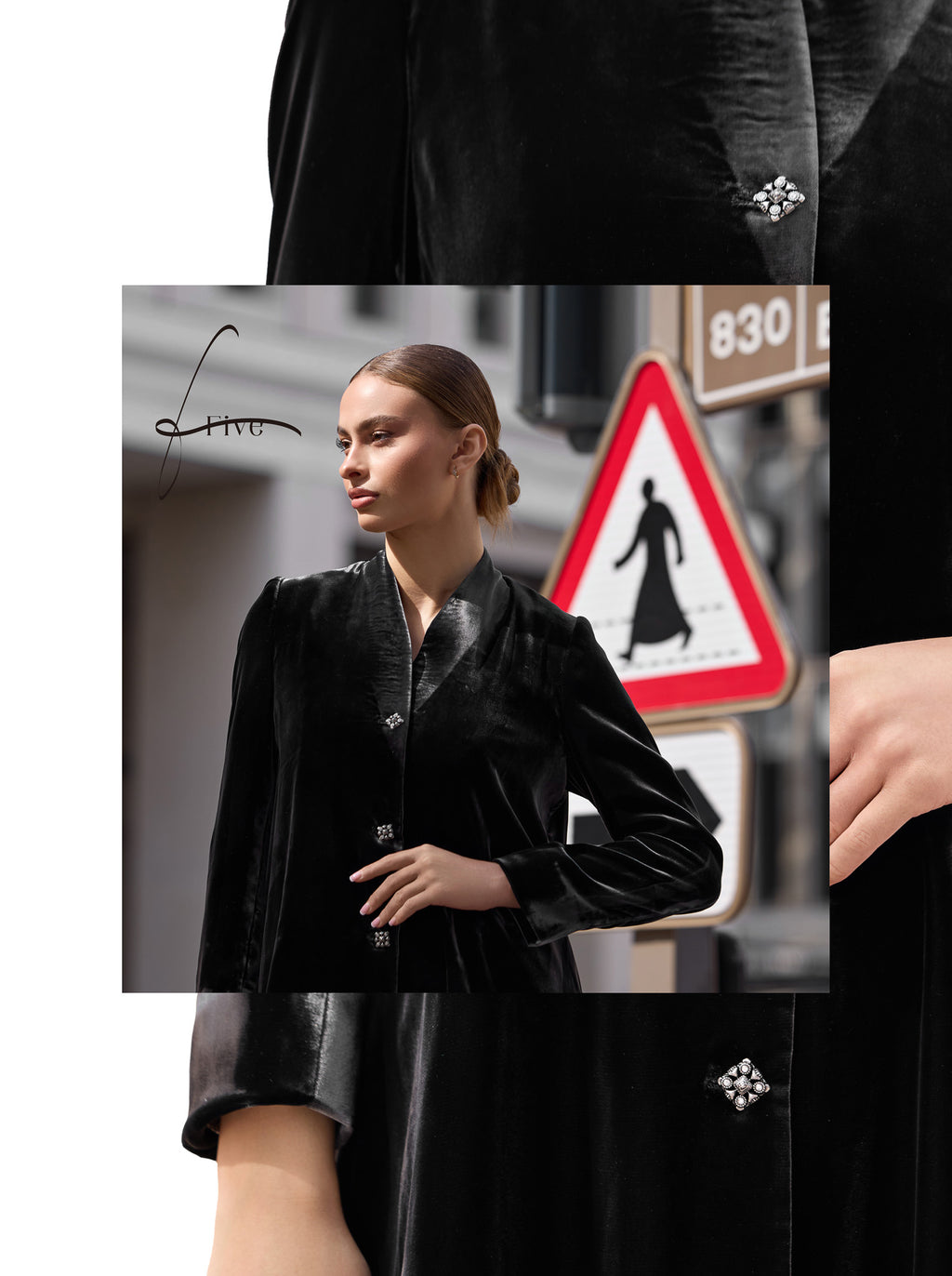 Olive Green Velvet Abaya