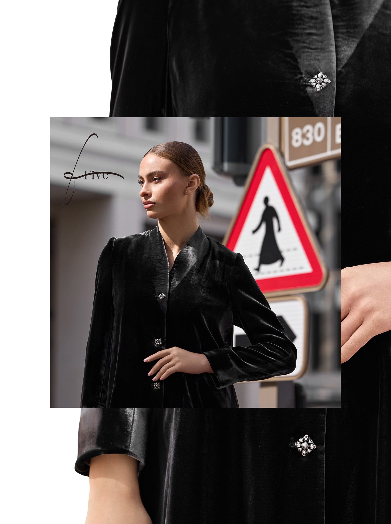 Olive Green Velvet Abaya